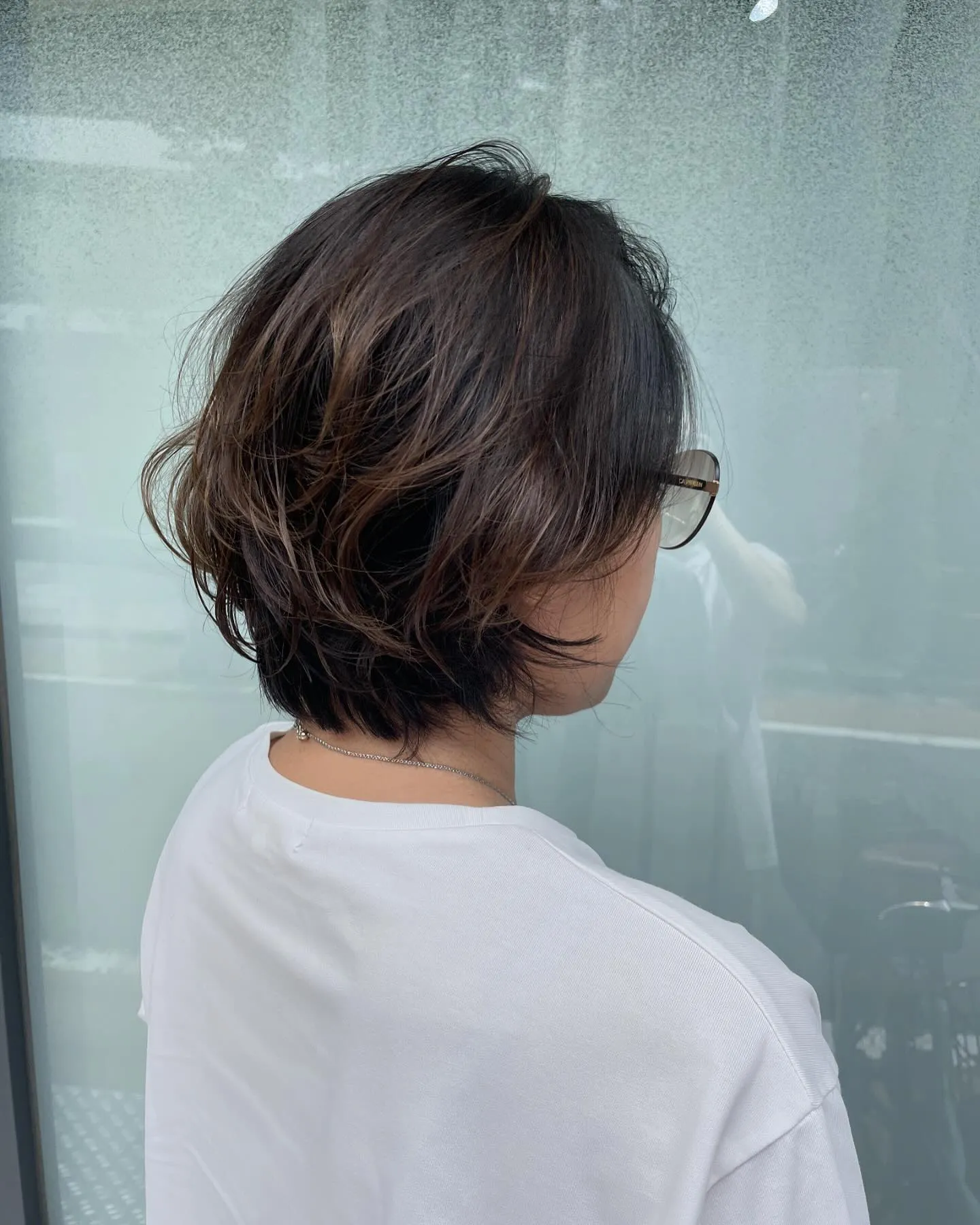 ヘアスタイルを変えたよ。