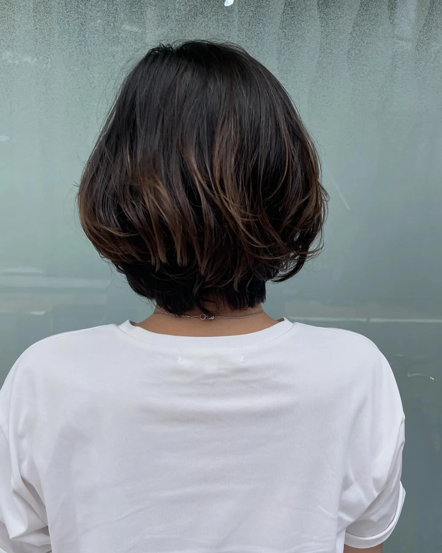 ヘアスタイルを変えたよ。